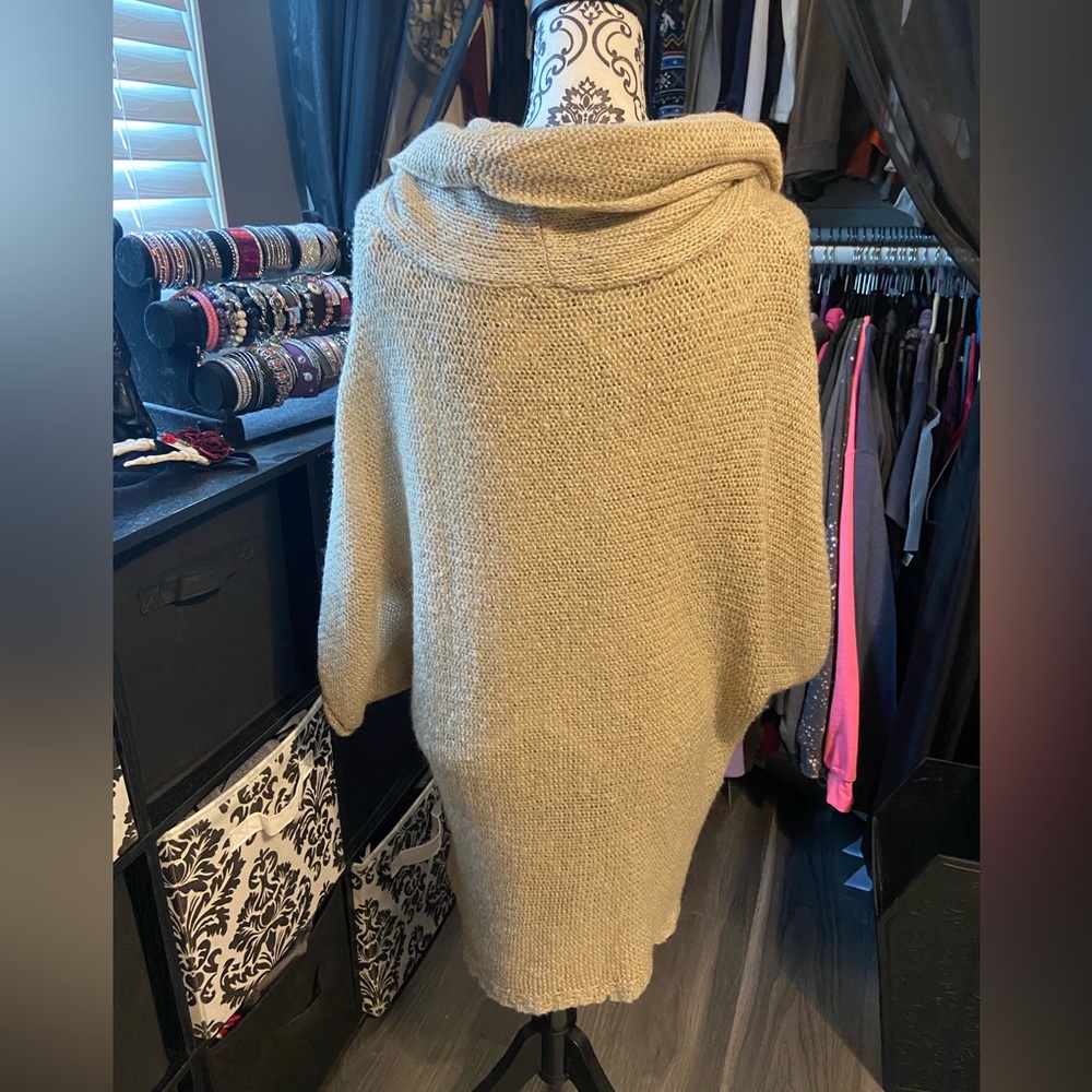 Nine West Vintage America Sweater Poncho 3X - Picture 4 of 11